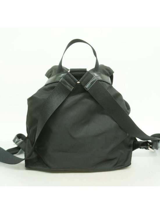 Prada Backpack Nylon Black Silver main image 5